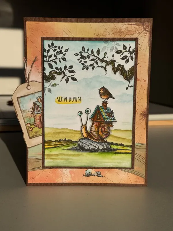  Creative Ember Designs Slow Down Clear Stamps