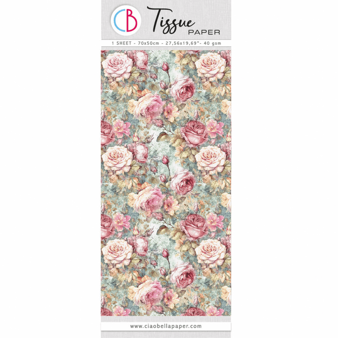 Hovedbilde CB Tissue Paper – Hill Garden (69 × 49 cm)