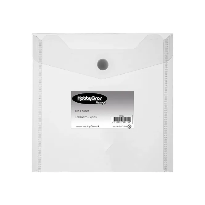 Hovedbilde HobbyGros File Folder 15x15cm 4 pcs (SS126)