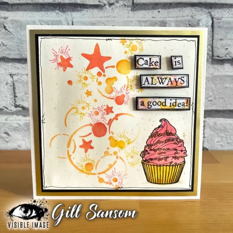 Visible Image - Seeing Stars 6x6 Inch Stencil