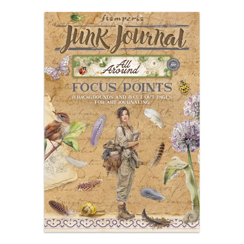 Stamperia All Around Junk Journal A5 – Focus Points