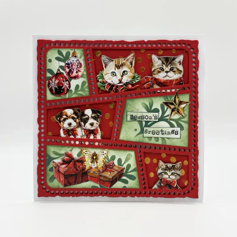 AALL & Create A6 Ephemera Die-Cuts – Doggos Ho-Ho – EP-68