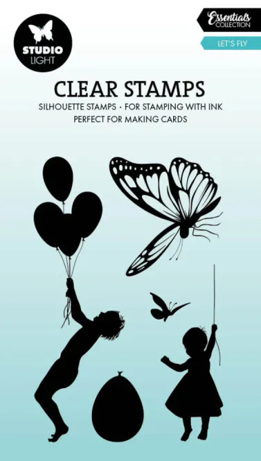 Hovedbilde LET’S FLY ESSENTIALS CLEAR STAMPS – ...