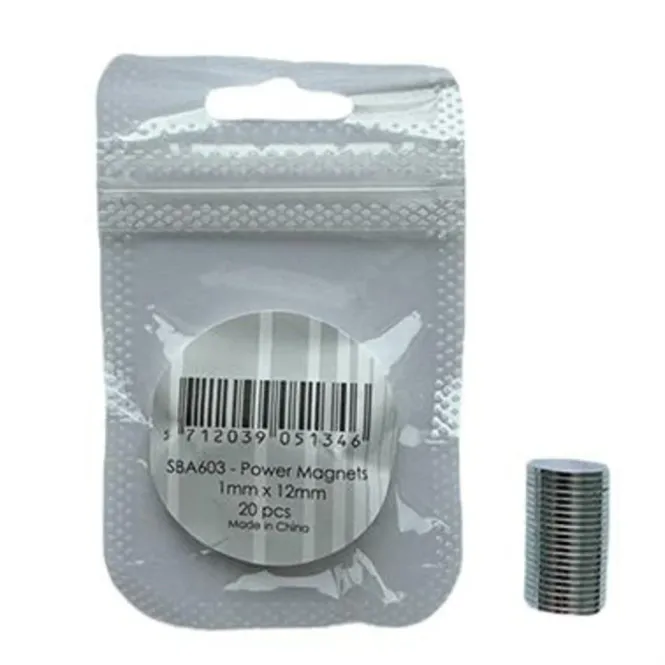 Hovedbilde Simple and Basic – Kraftmagneter 1 × 12 mm ...