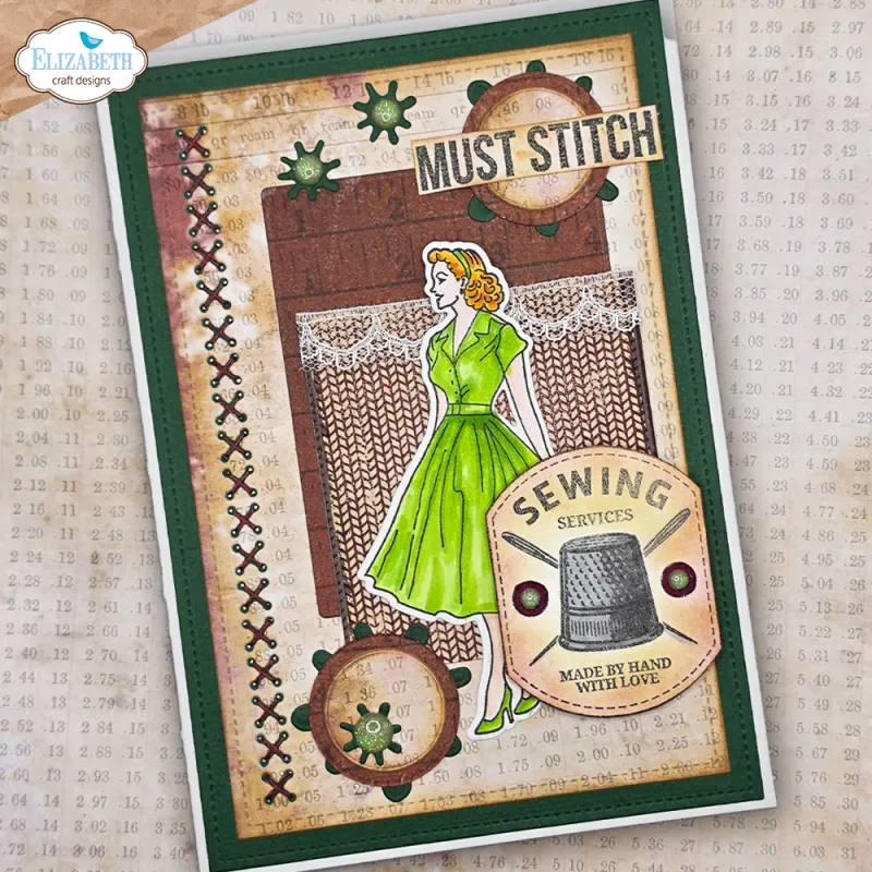 Elizabeth Craft Designs – Rest & Relaxation Stempel- og Die-sett – Let's Go!