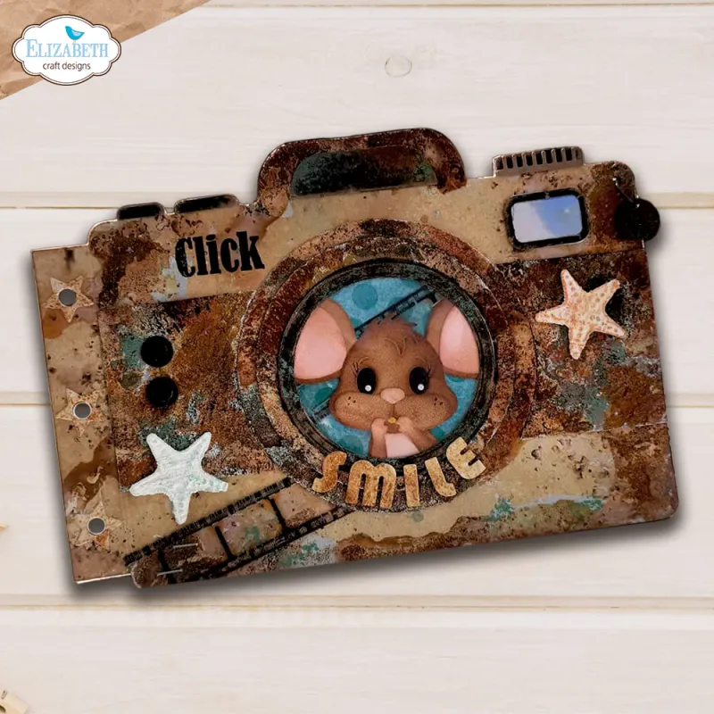 Elizabeth Craft Designs Destination Fun Die – Camera and Suitcase