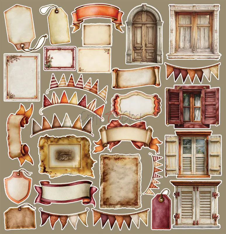 Craft O’Clock Shades of Nature Extras Set Mix