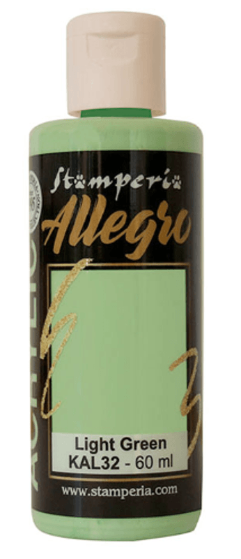 Stamperia – Allegro Light Green 60 ml