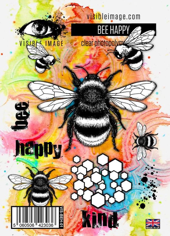 Visible Image – Bee Happy A6 Stamp Set