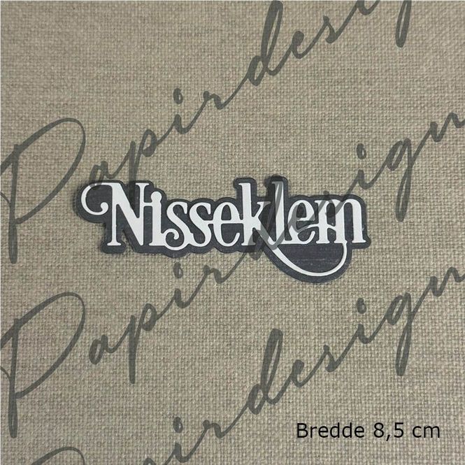 Hovedbilde Papirdesign – Nisseklem 2 – Dies