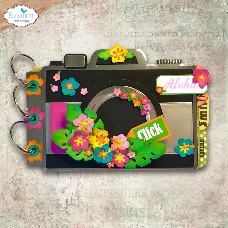 Elizabeth Craft Designs Destination Fun Die – Camera and Suitcase