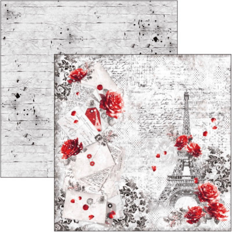 Ciao Bella - Paris Je t'aime - Paper Pad - 8 x 8