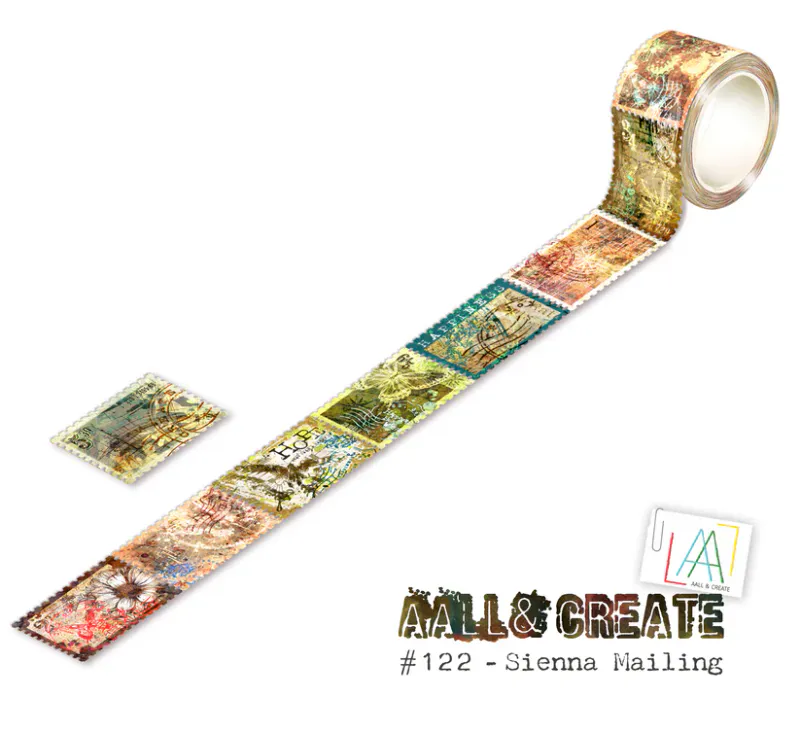 AALL & Create Perforert Washitape – Sienna Mailing – MT-122