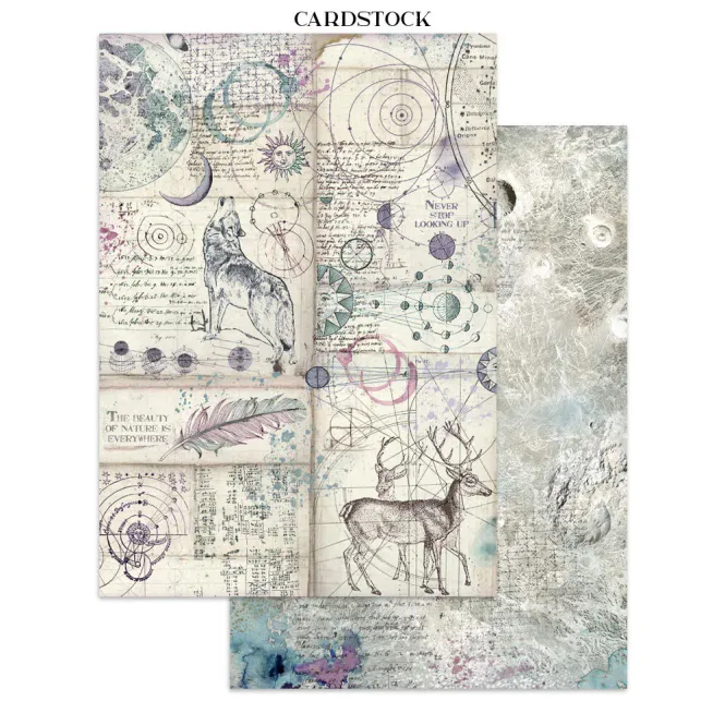 Hovedbilde  Stamperia – Cosmos Junk Journal A5 – ...