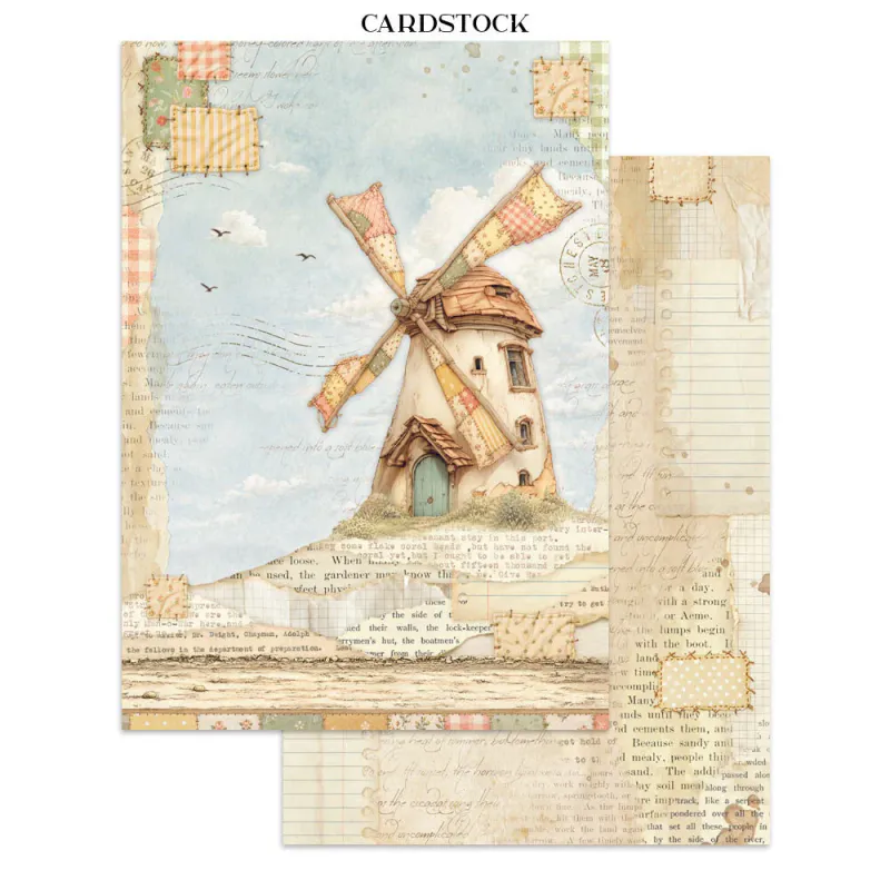 Stamperia – Cozy Family Junk Journal – Stickers, Backgrounds & Cut Outs