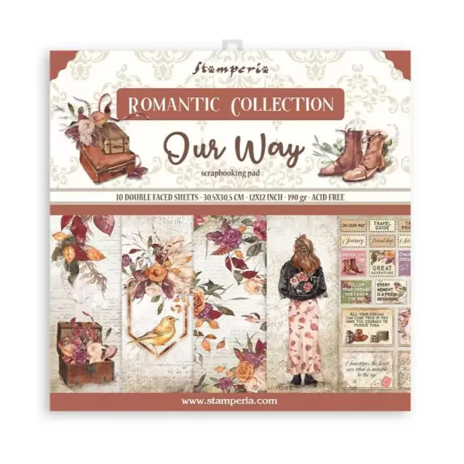 Hovedbilde Stamperia Our Way 12x12 Inch Paper Pack