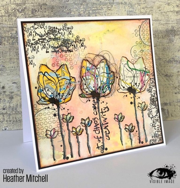 Visible Image – Creative Chaos A6 Stamp Set