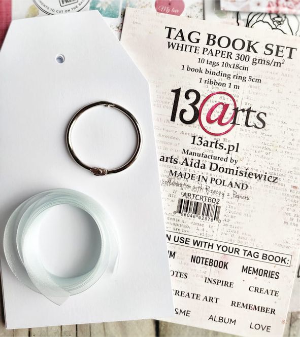 Hovedbilde 13@rt Tag Book Set – Hvit