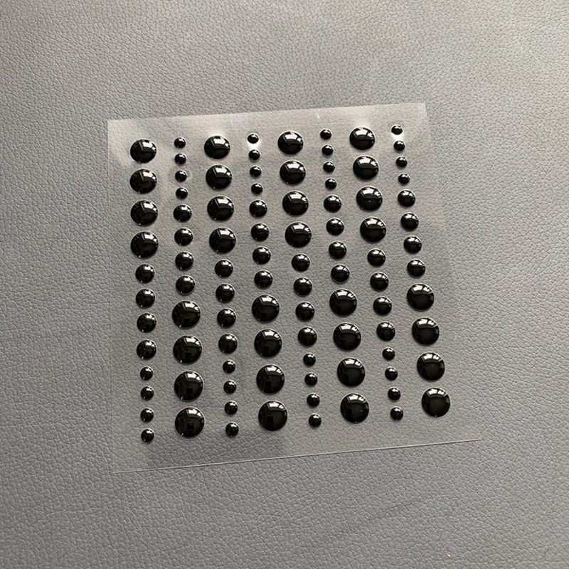 Simple and Basics – Enamel Dots | Jet Black