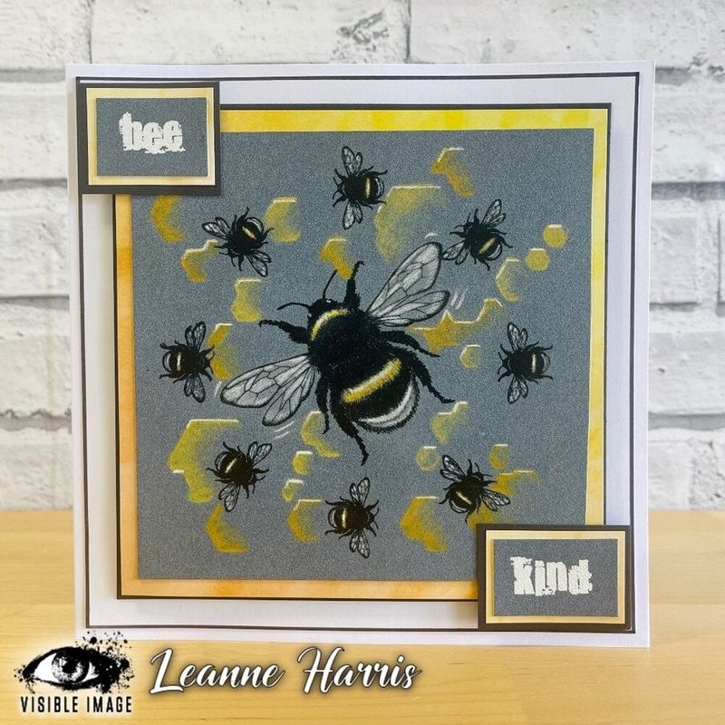 Visible Image – Bee Happy A6 Stamp Set