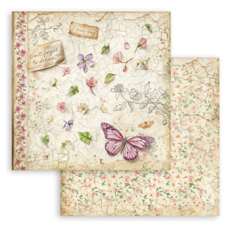 Stamperia – All Around 8x8 Inch Paper Pack