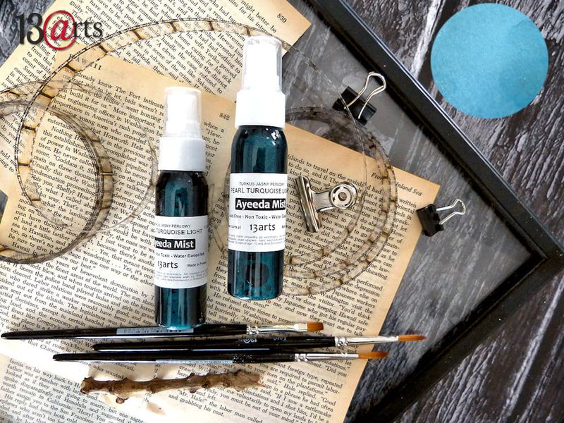 13@RT – Pearl Turquoise Light Mist