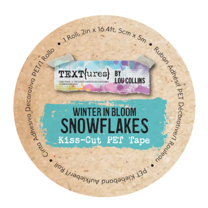 Hovedbilde TEXT(ures) Winter in Bloom Snowflakes Kiss-Cut ...