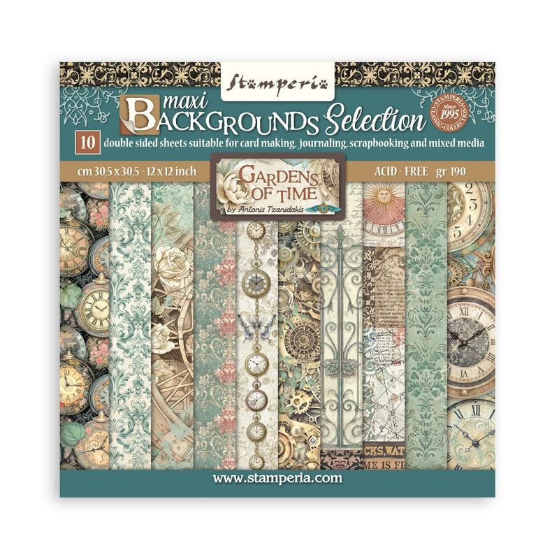 Stamperia – Gardens of Time 12x12