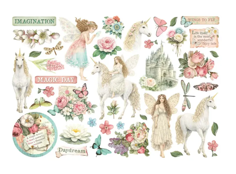 Stamperia – Wonderland Ephemera (41 pcs)