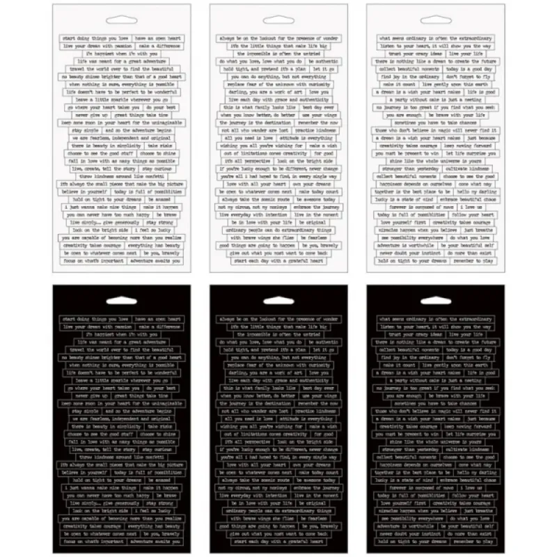 Tim Holtz – Small Talk klistremerker (296 stk) | TH93193