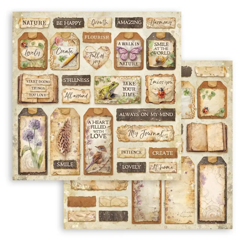 Stamperia – All Around 8x8 Inch Paper Pack