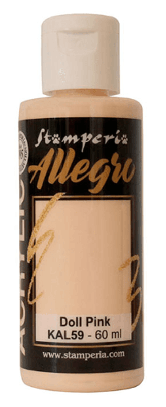 Stamperia – Allegro Doll Pink 60 ml