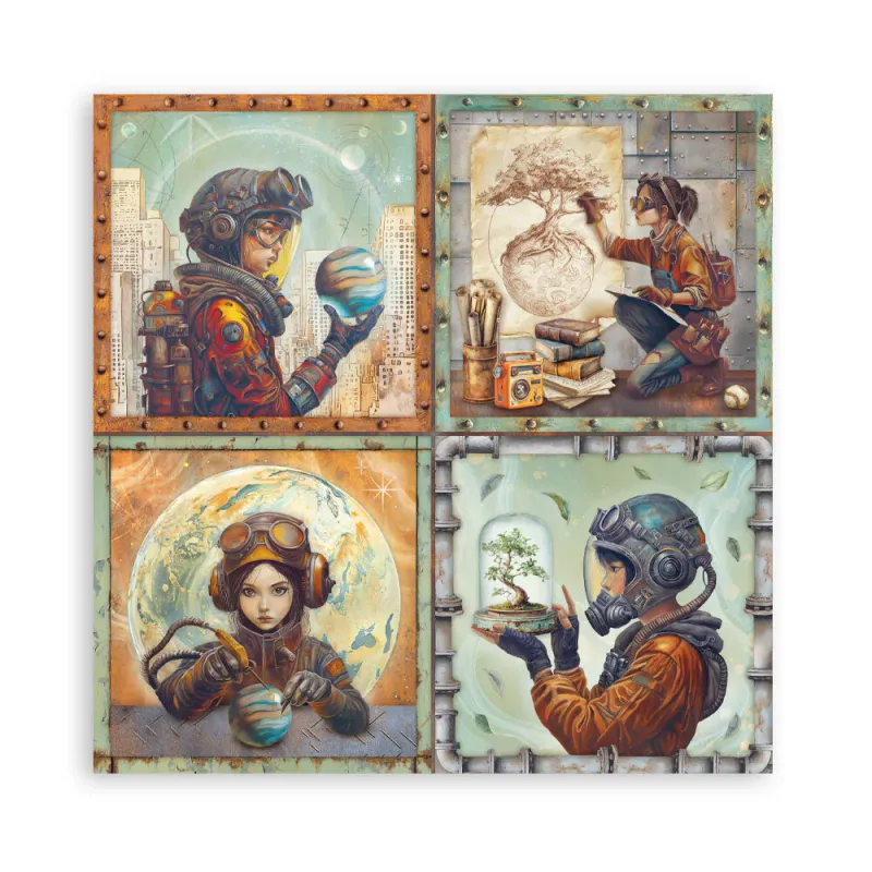 Stamperia – A New Beginning 8x8
