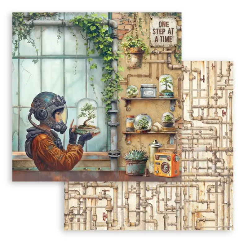 Stamperia A New Beginning Double Face 12x12