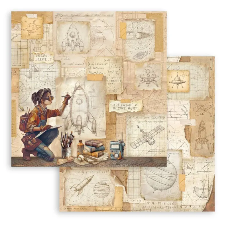 Stamperia A New Beginning Double Face 12x12