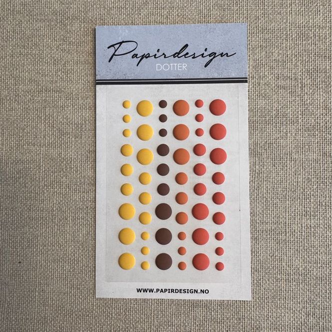 Hovedbilde Papirdesign – Dotter Matt Rust