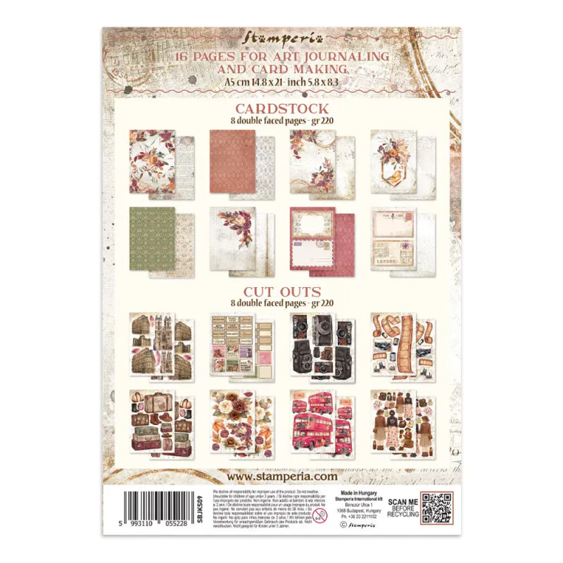 Stamperia Our Way Junk Journal A5 – Focus Points