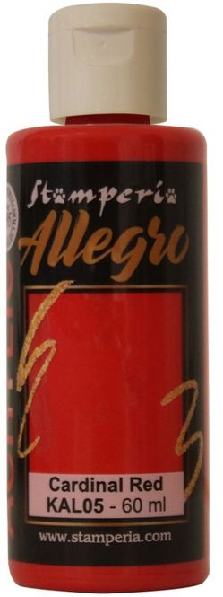 Hovedbilde Stamperia – Allegro Cardinal Red 60 ml