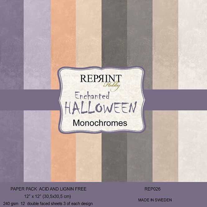 Hovedbilde Reprint – Enchanted Halloween Monochromes ...