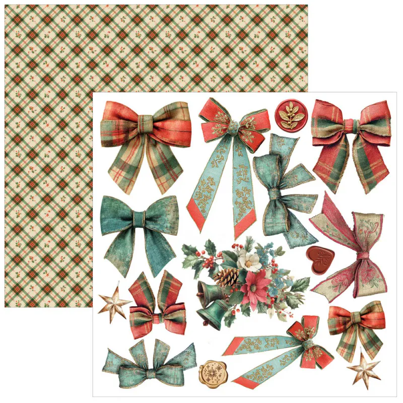 Ciao Bella – Merry & Bright Fussy Cut Paper Pad 6x6