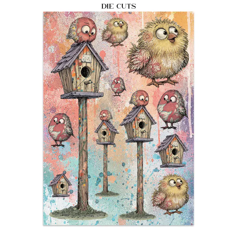 Stamperia Furry Friends 2 Junk Journal A5 – Focus Points by Antonis Tzanidakis (SBJKS12)