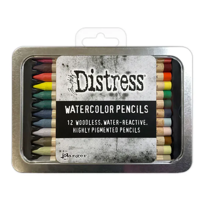 Hovedbilde Tim Holtz Distress Akvarellblyanter Sett 5 (12 ...