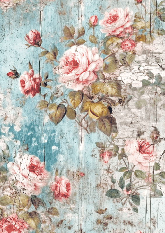 CB Tissue Paper A4 MIX – My Secret Garden (STR: A4 – 21 × 29,7 cm, 6 ark)