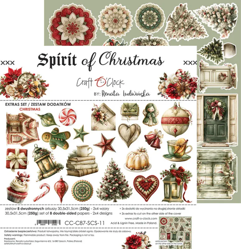 Craft O’Clock Spirit of Christmas Extras Set Mix