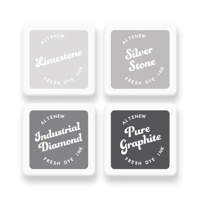 Rock Collection Fresh Dye Ink Mini Cube Set
