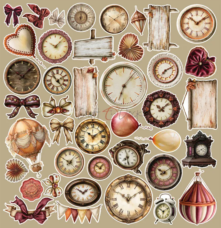 Craft O’Clock Shades of Nature Extras Set Mix