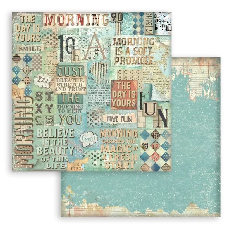 Stamperia – Furry Friends Backgrounds 12x12