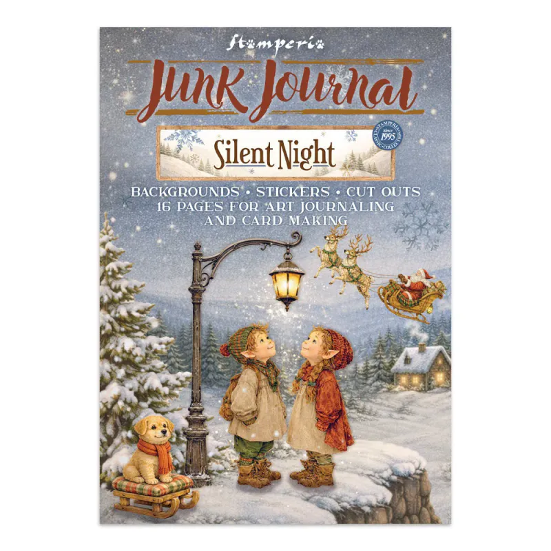 Stamperia – Silent Night Junk Journal – Stickers, Backgrounds & Cut Outs