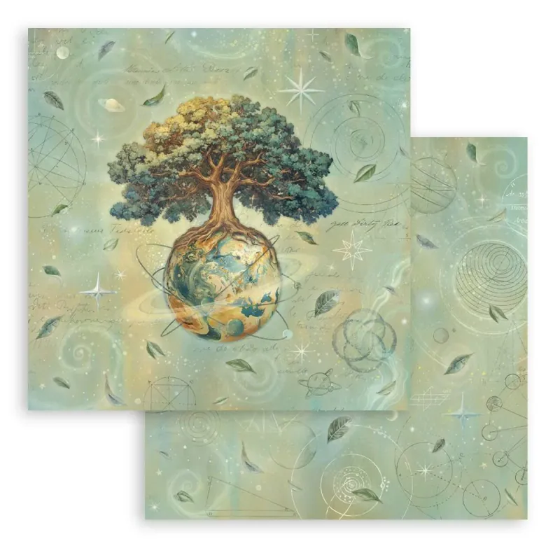 Stamperia A New Beginning Double Face 8x8