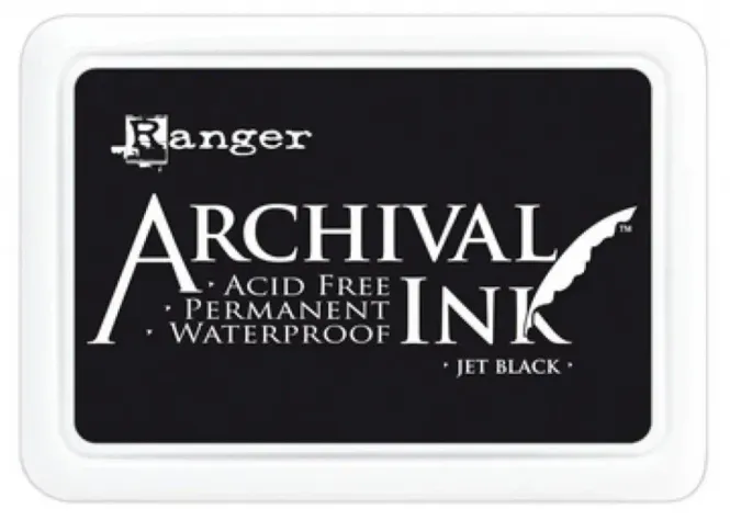 Hovedbilde Ranger – Archival Ink Pad Jet Black